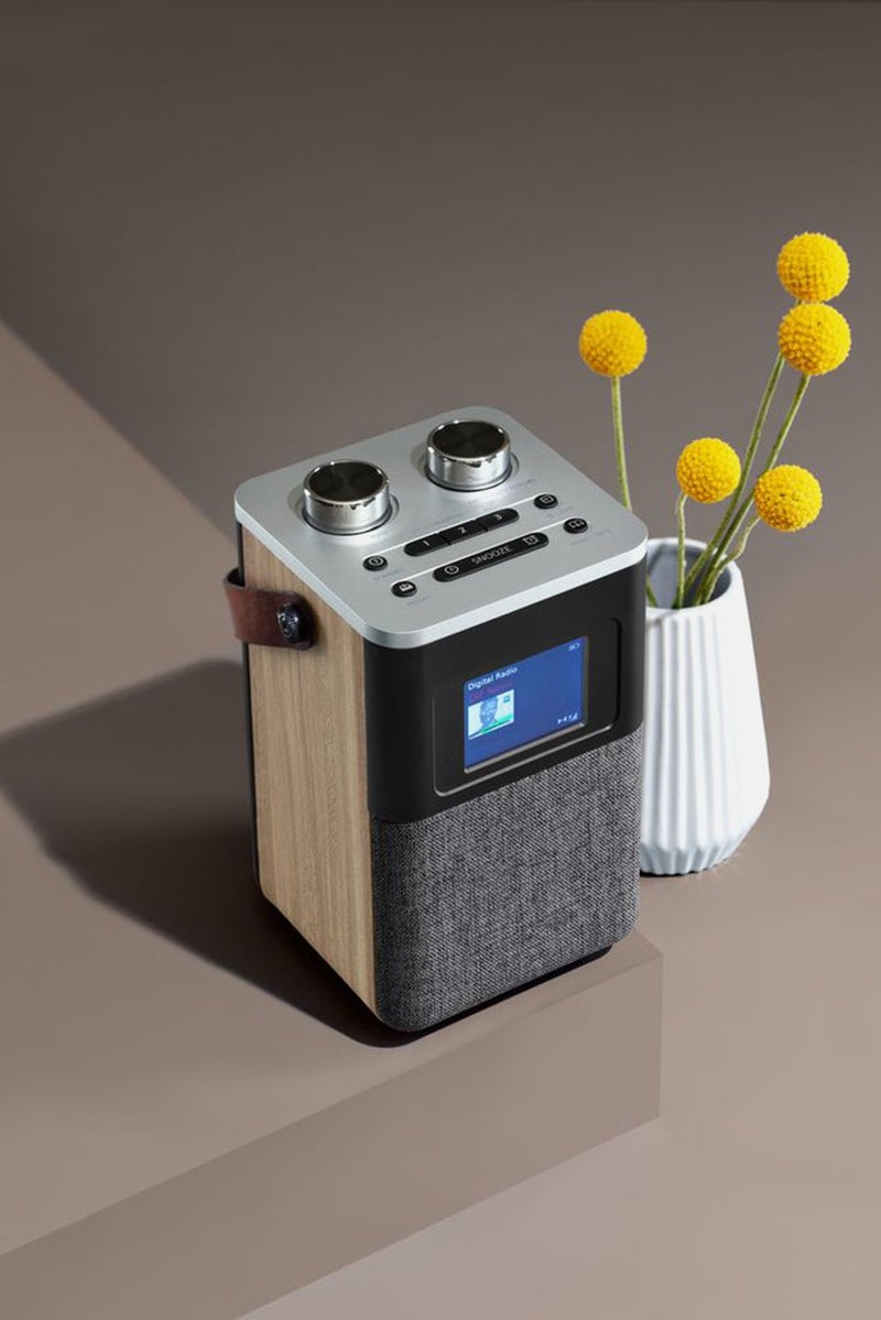 Tchibo DABc FM Radio, Grey Combo - Image 1